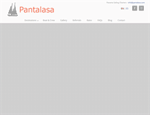 Tablet Screenshot of pantalasa.com